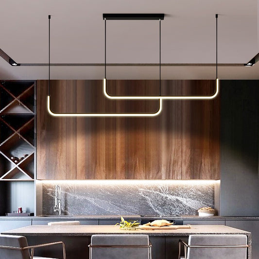 creative artistic led bar light linear design minimalist