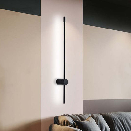 Arisha Modern Minimalist LED Wall Reading Lamp, Black