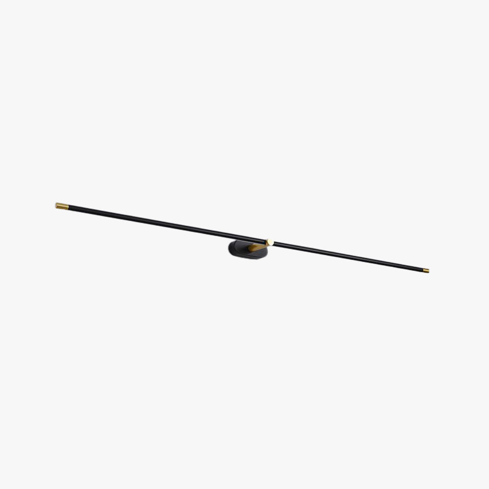 Ivox Minimalist Linear Wall Lamp Gold&Black