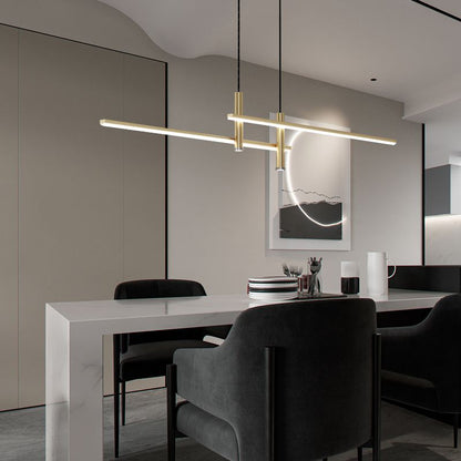 Prym Pendant Light Modern Linear Dining Room