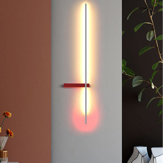 Arisha Minimalist Linear Wall Lamp Multi-Color Linear