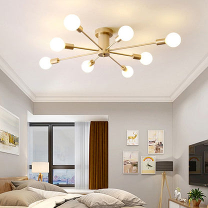 Valentina Modern Globe Bubble Flush Mount Ceiling Light