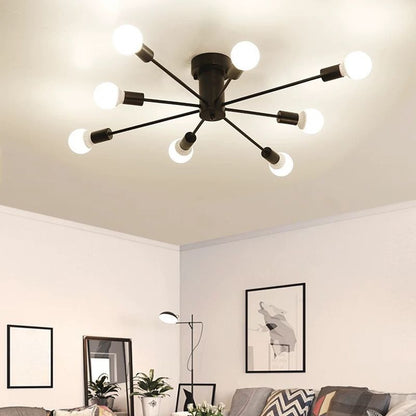 Valentina Modern Globe Bubble Flush Mount Ceiling Light