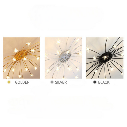 Arisha Art Deco Starry  Flush Mount Ceiling Light