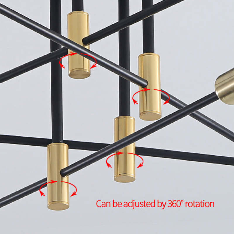 Lindsy Retro Satellite Shape Ceiling Light