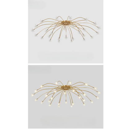 Arisha Art Deco Starry  Flush Mount Ceiling Light