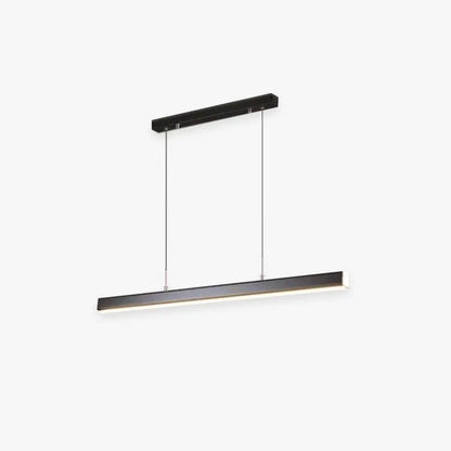 Thala Modern Linear Metal LED Pendant Light Black/Brown