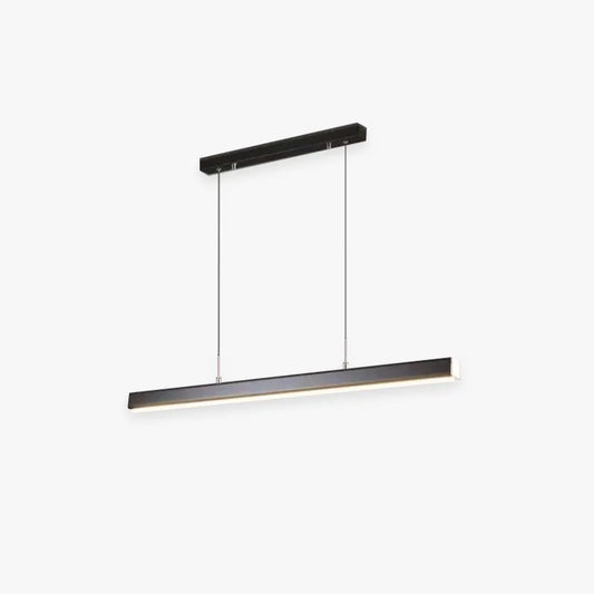 Thala Modern Linear Metal LED Pendant Light Black/Brown