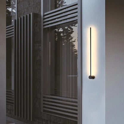 Arisha Modern Minimalist LED Wall Reading Lamp, Black