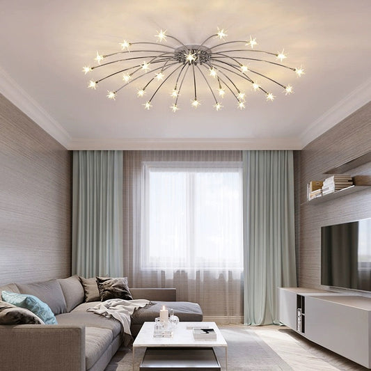 Arisha Art Deco Starry  Flush Mount Ceiling Light
