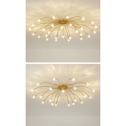 Arisha Art Deco Starry  Flush Mount Ceiling Light