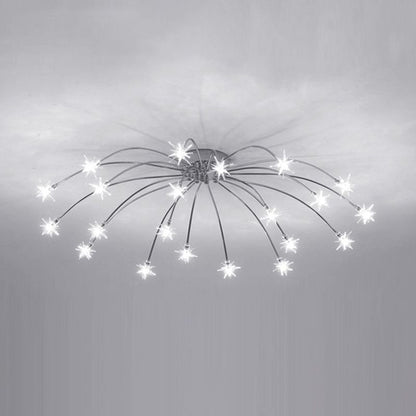 Arisha Art Deco Starry  Flush Mount Ceiling Light