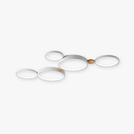 Arisha Round Flush Mount Ceiling Light 3 Colour 3/4/5/6/7 Heads
