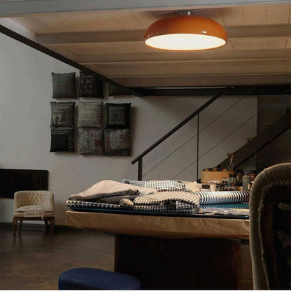 Valentina Vintage LED Flush Mount Ceiling Light Metal Bedroom/Living Room