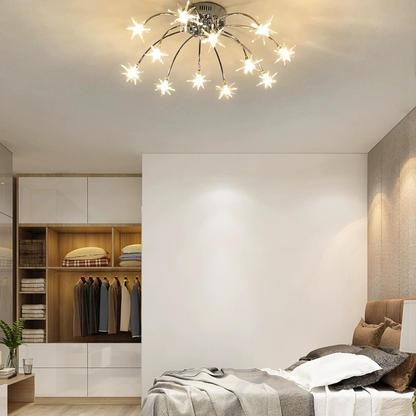 Arisha Art Deco Starry  Flush Mount Ceiling Light