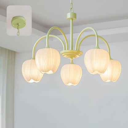 Tulip Fresh Chandeliers Glass