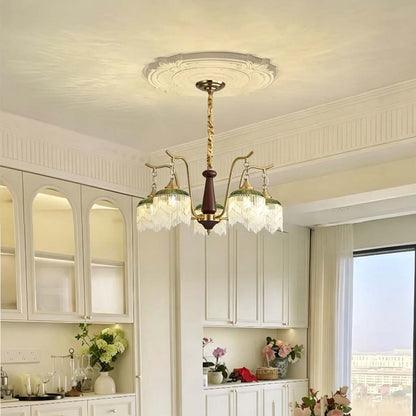 Tassel Chandelier French Branch Multi-Light