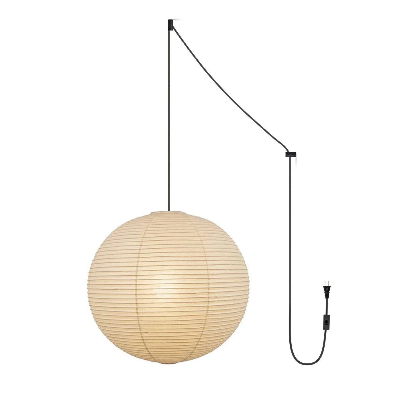 Sylin Pendant Swag Light Mulberry Silk