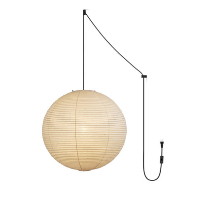Sylin Pendant Swag Light Mulberry Silk