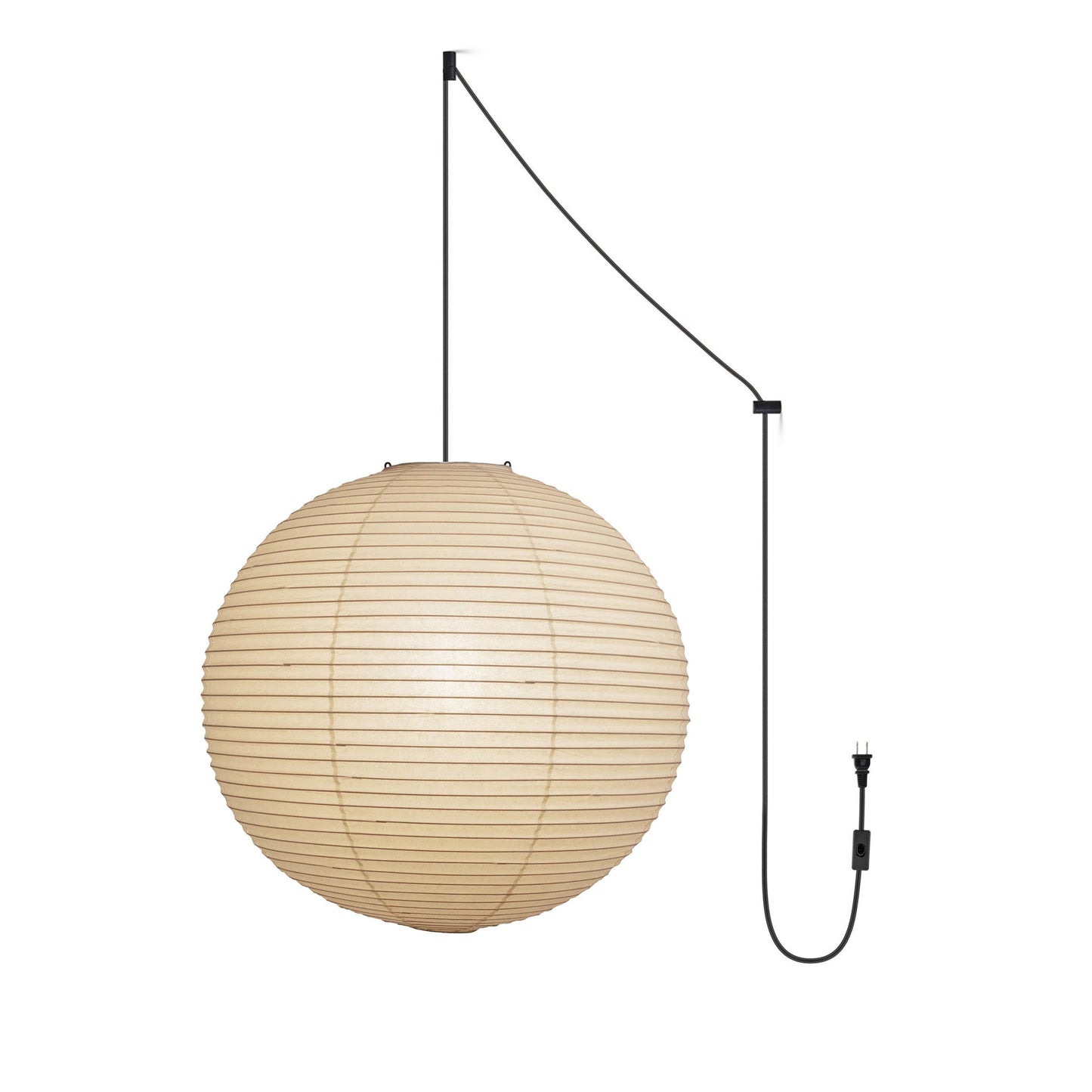 Sylin Pendant Swag Light Mulberry Silk