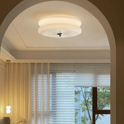 Candy Flush Mount Ceiling Light Two Layer