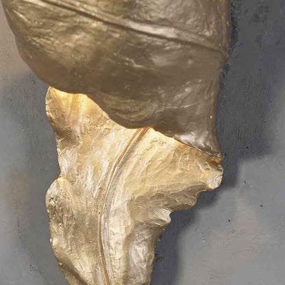 Brass Leaf Wall Lamp Antique Handmade Wall Light