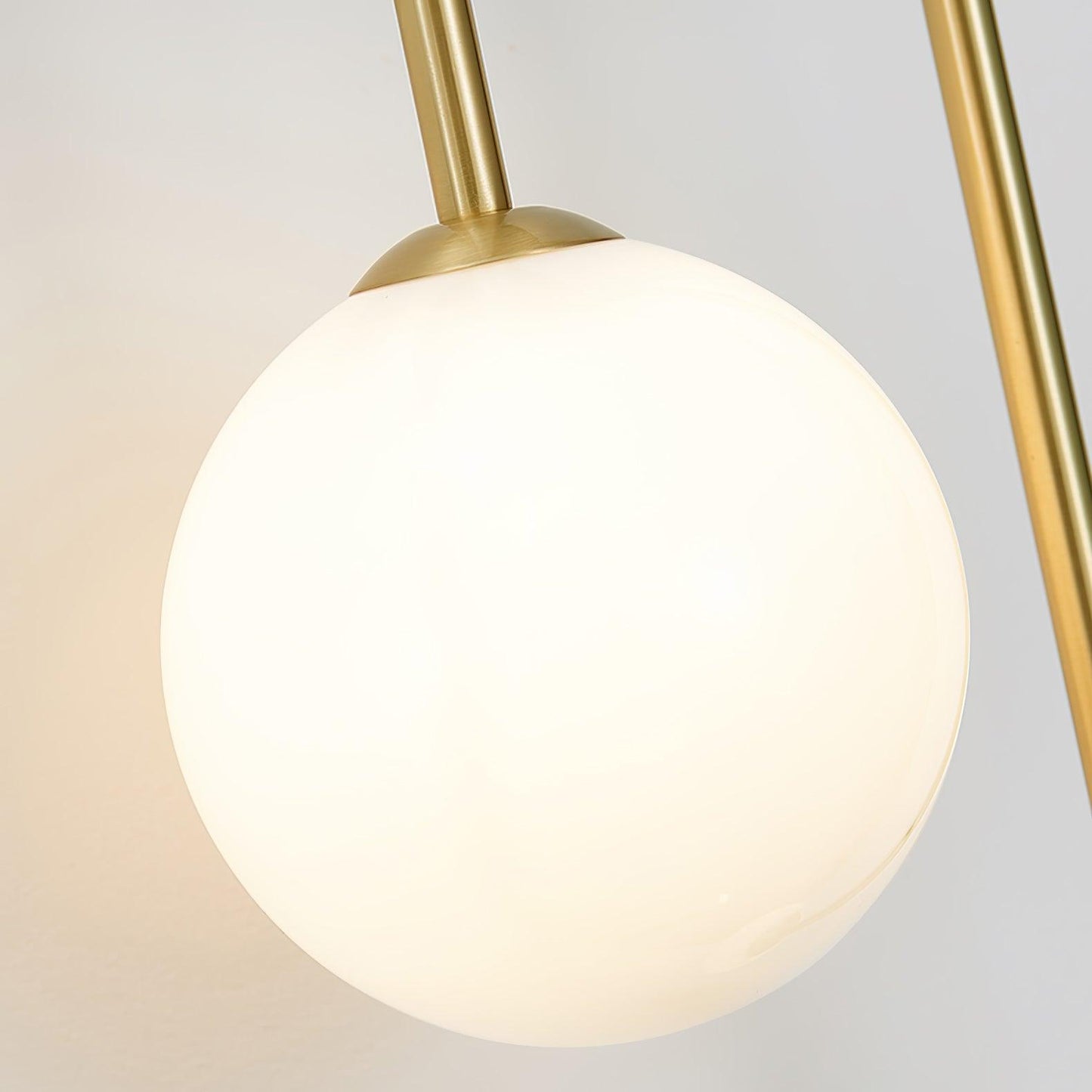 Elaro Brass Arc Wall Light