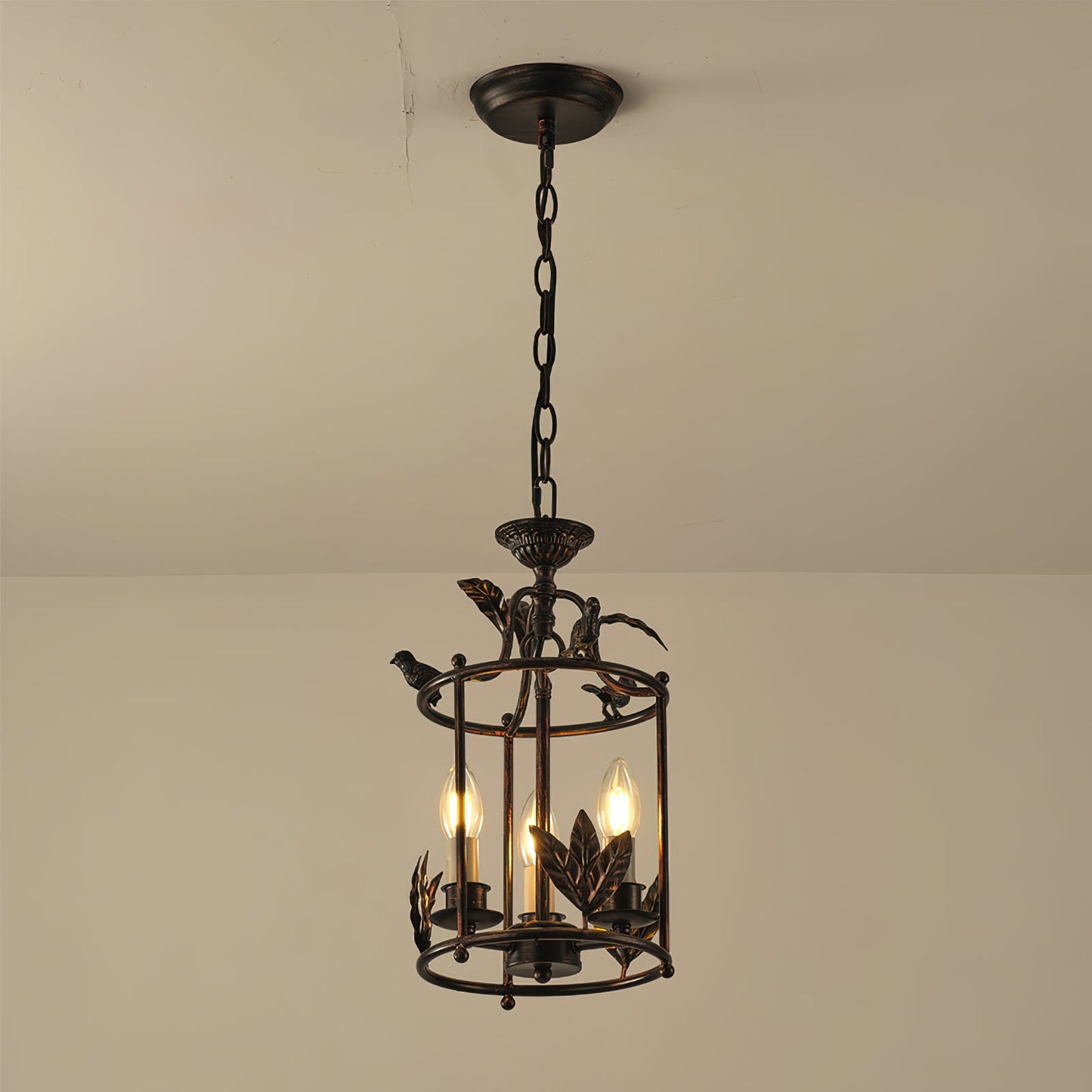 Sova Lantern Pendant Lamp Baroque Style