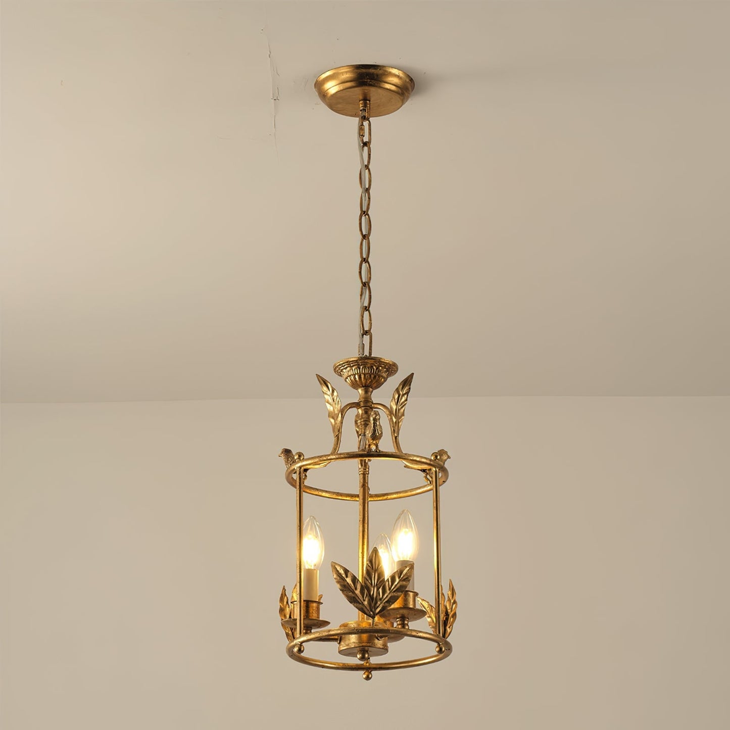 Sova Lantern Pendant Lamp Baroque Style