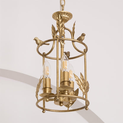 Sova Lantern Pendant Lamp Baroque Style