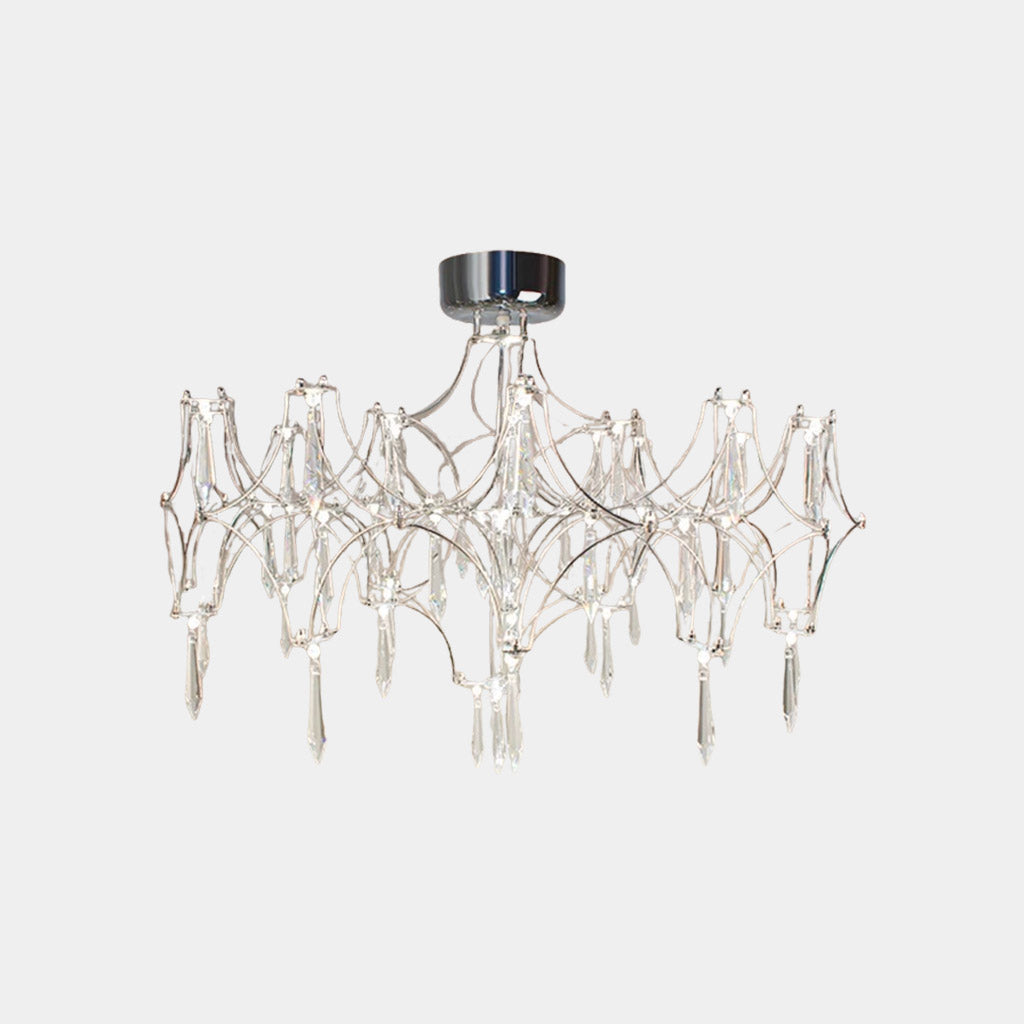 Chandelier / Ceiling Light Mira Crystal LED, Chrome