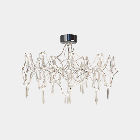 Chandelier / Ceiling Light Mira Crystal LED, Chrome