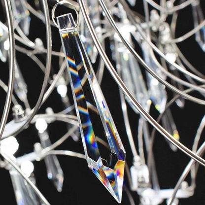 Chandelier Luxury Starry Firefly Mira Crystal LED, Chrome / Gold