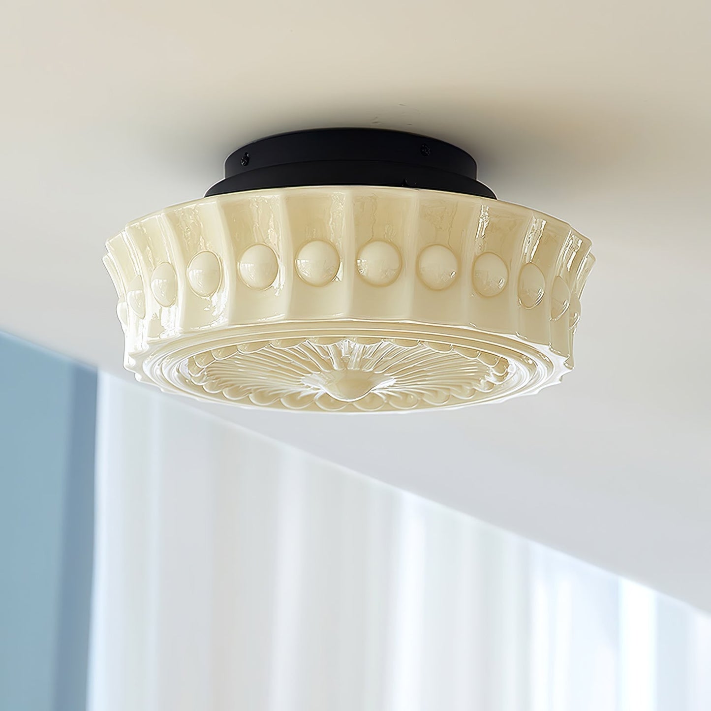 Elena Glass Ceiling Light