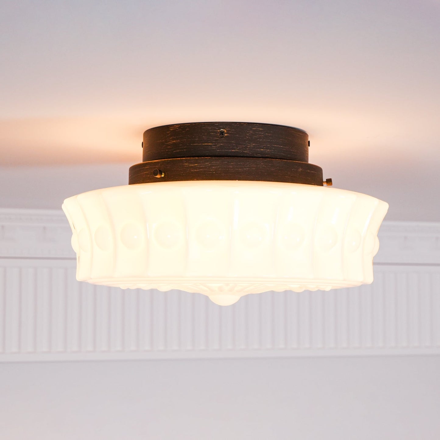 Elena Glass Ceiling Light
