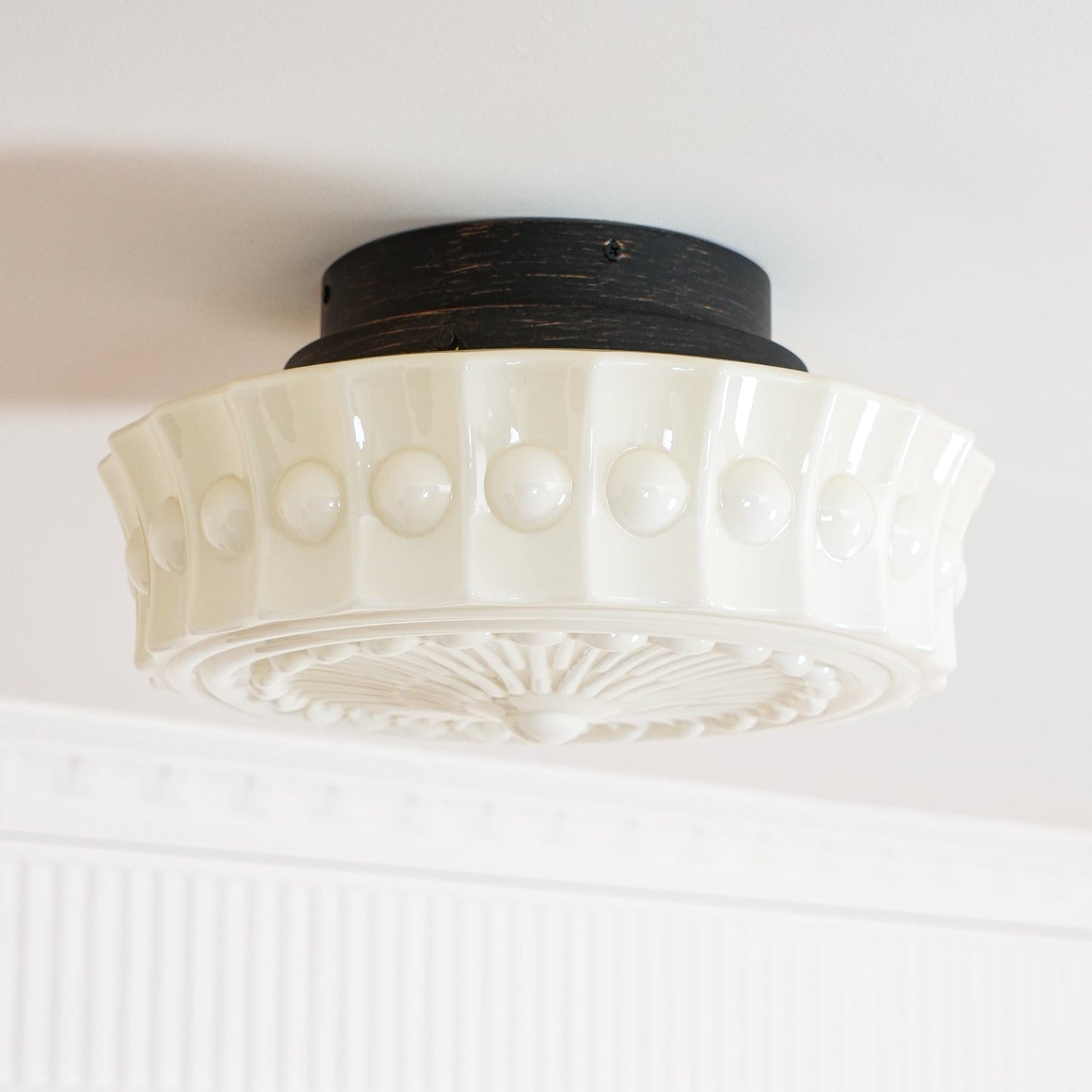 Elena Glass Ceiling Light