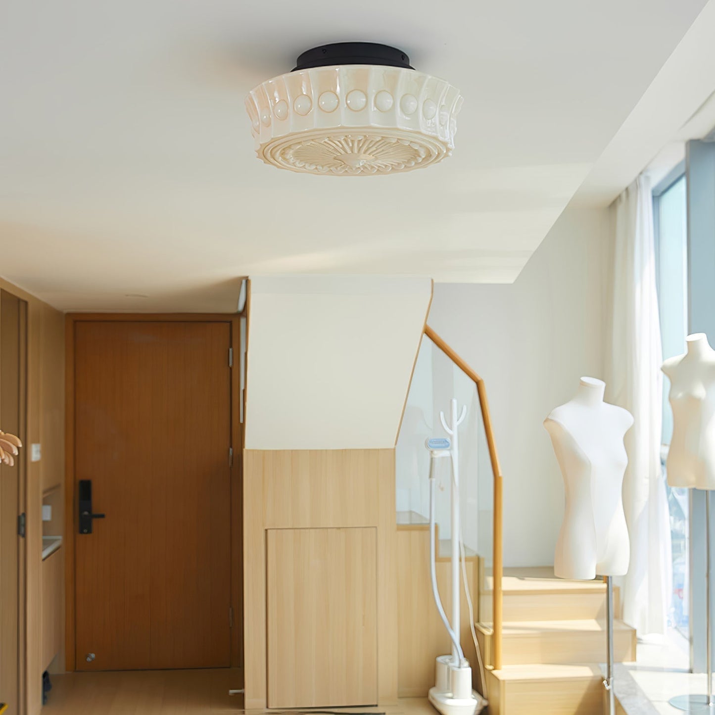 Elena Glass Ceiling Light