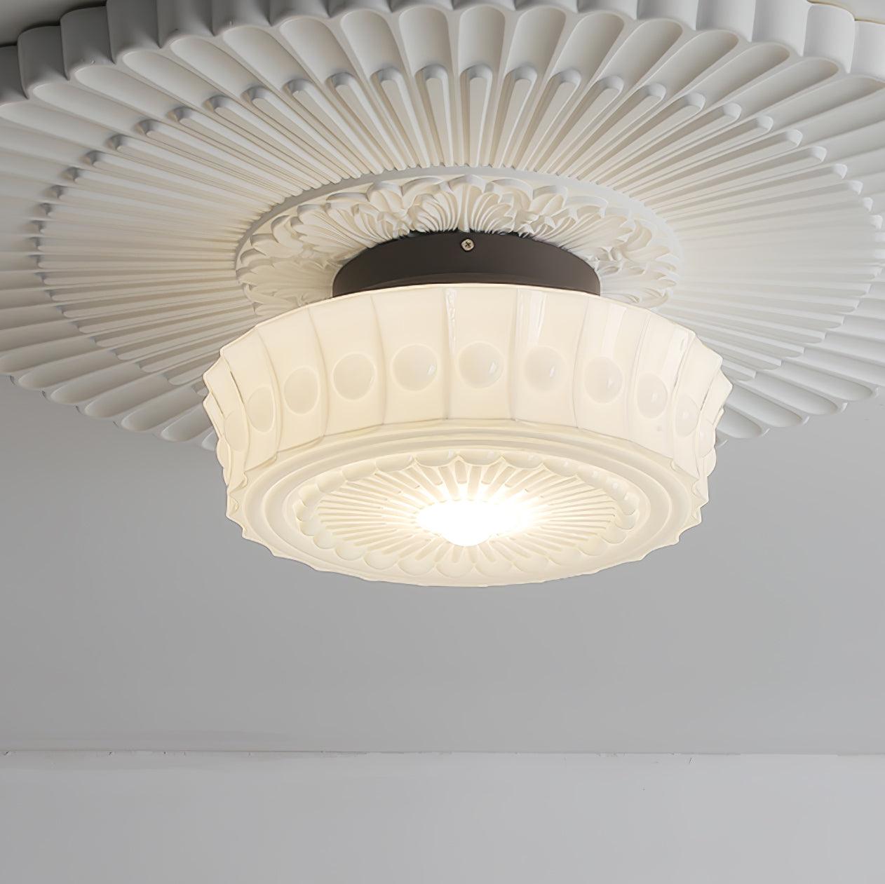 Elena Glass Ceiling Light