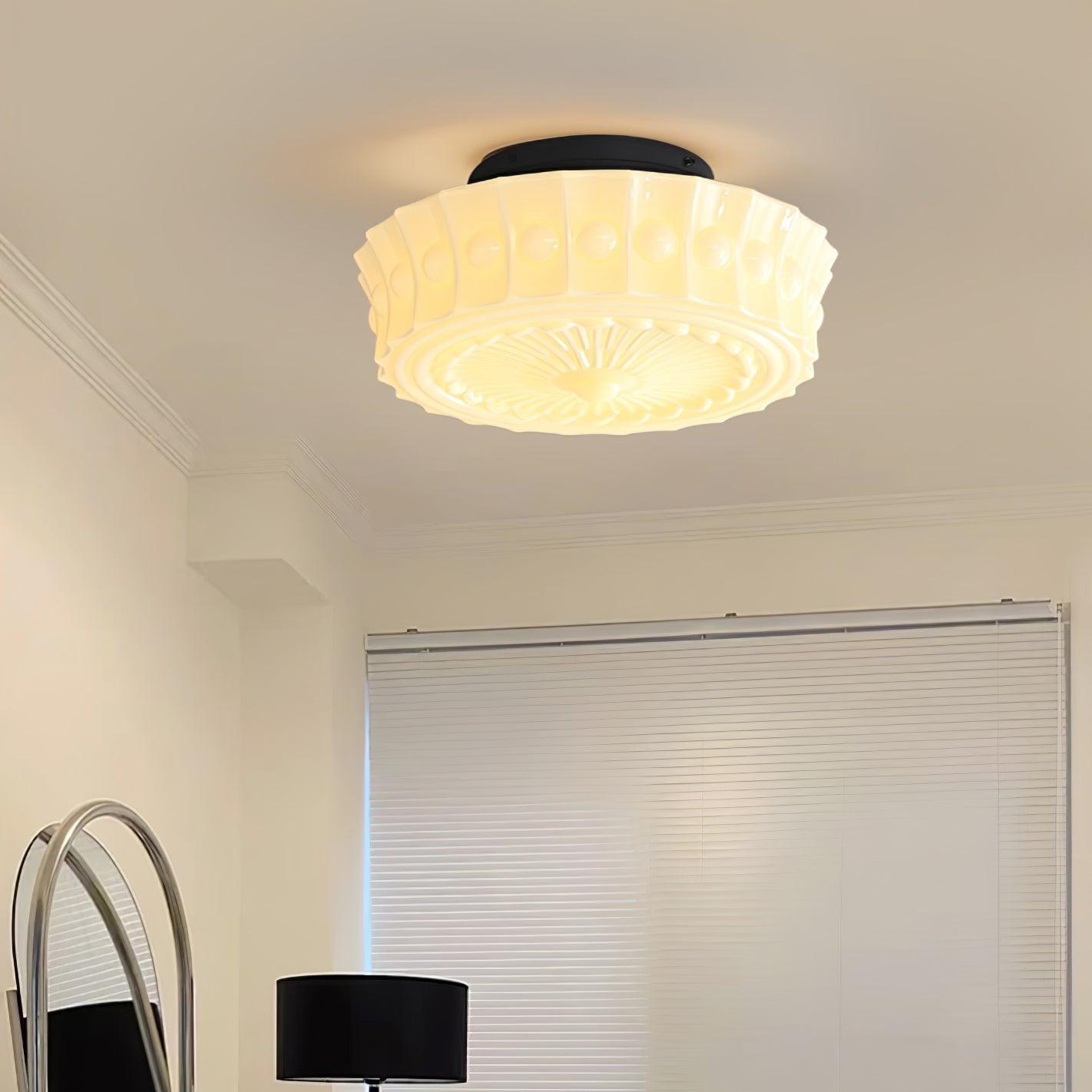Elena Glass Ceiling Light