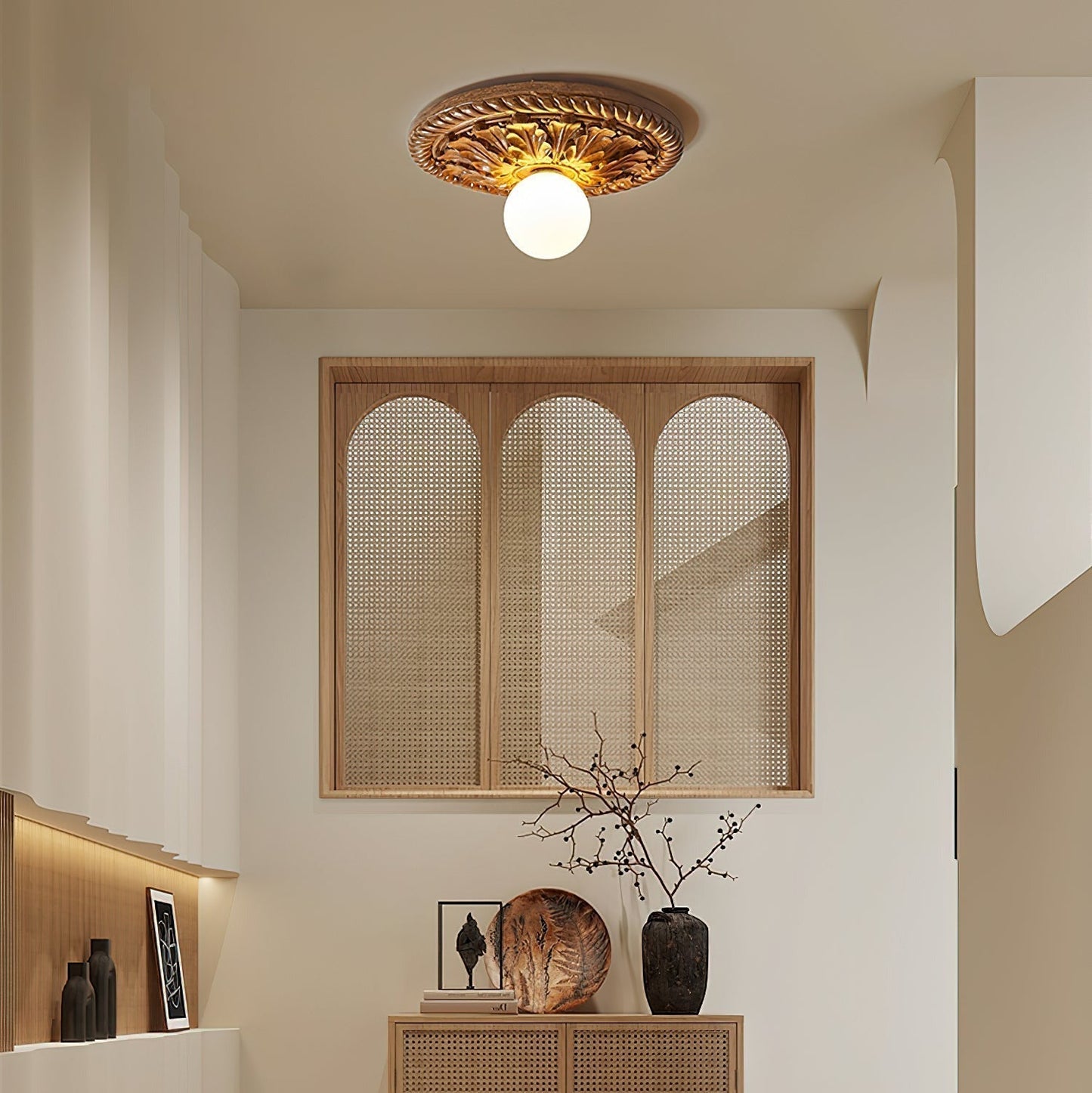 Cyrus Vintage Ceiling Light Farmhouse