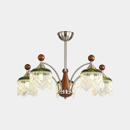 Crystal Fringe Chandelier Tassel Vintage