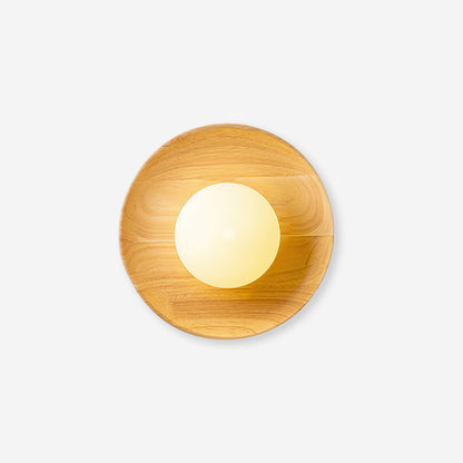 Novin Wooden Wall Lamp