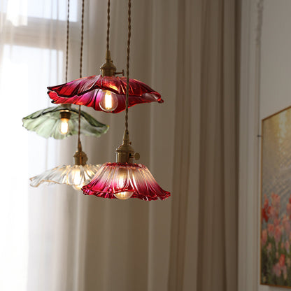 Calia Flower Glass Ceiling/Pendant Light