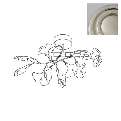 Callenne Elegant Ginkgo Leaf Ceiling Light