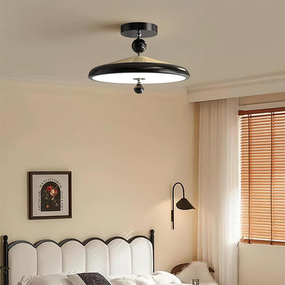 Belano Wooden Frame Round Ceiling Light