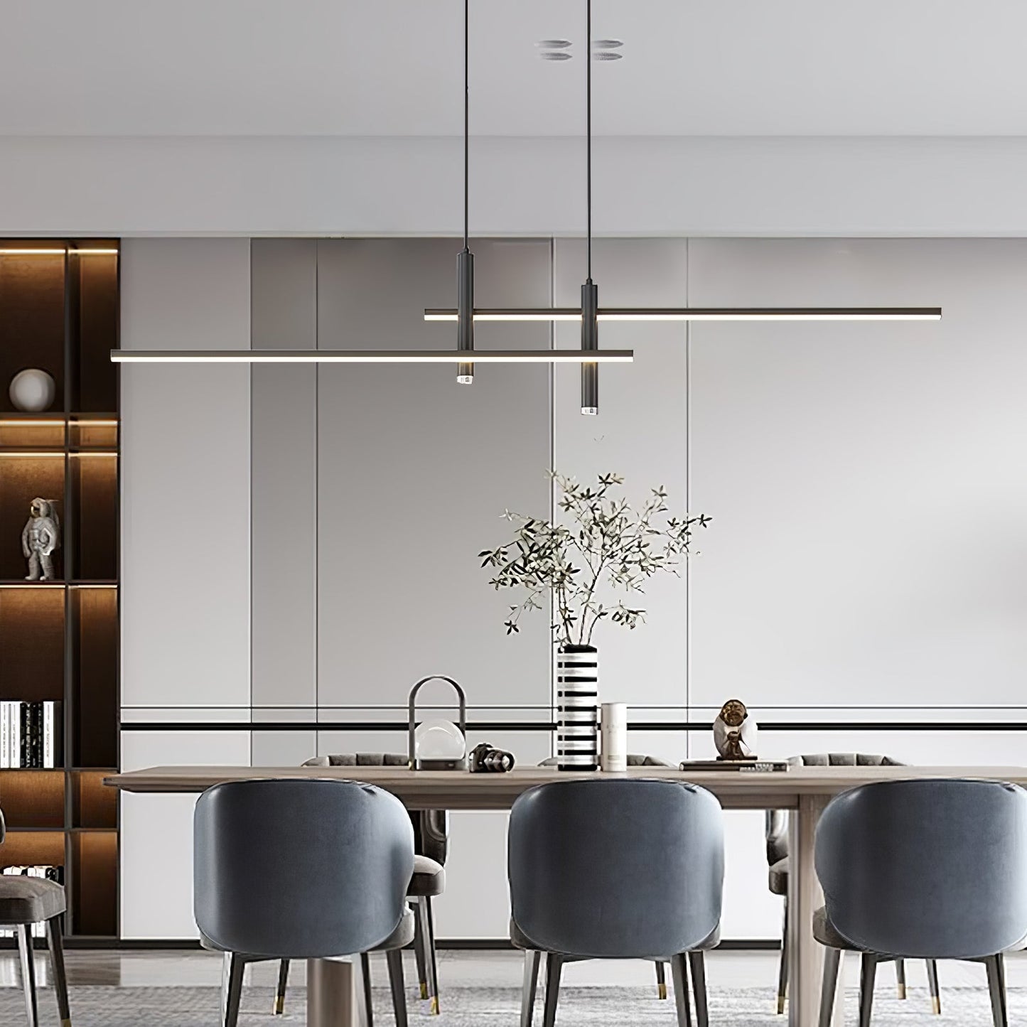 Prym Pendant Light Modern Linear Dining Room