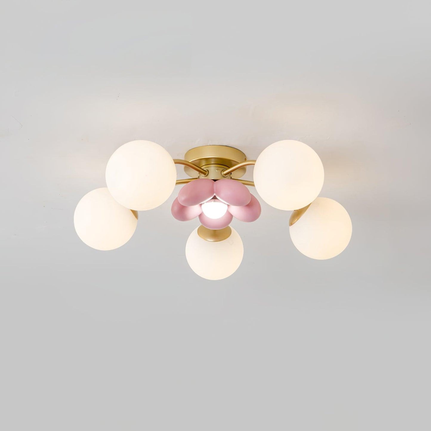 Blossura Pink Petal Ceiling Light
