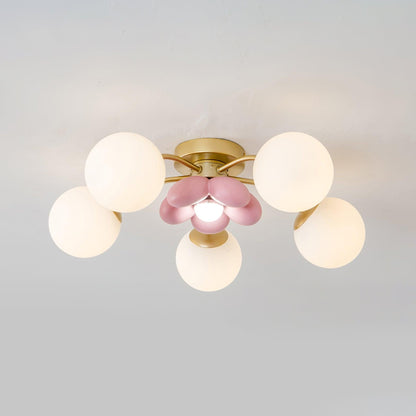 Blossura Pink Petal Ceiling Light