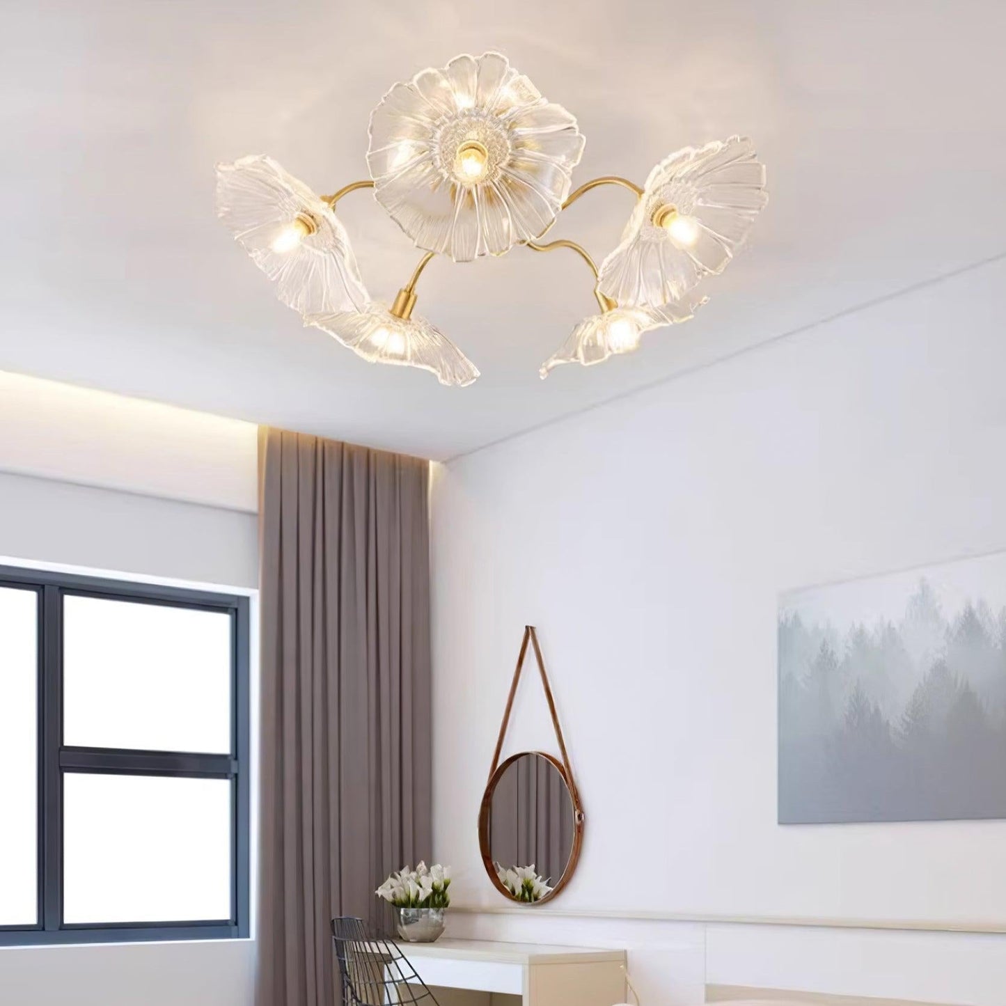 Ryne Ceiling Light Glass