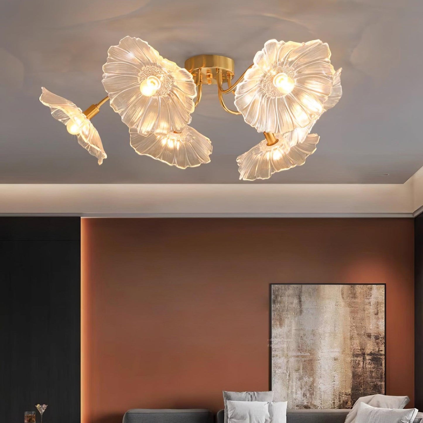 Ryne Ceiling Light Glass